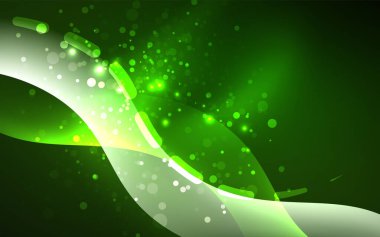 Neon soyut arka plan. Arka plan dekorasyonu. Trendy grafik tasarım.