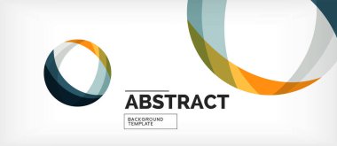 Doğrusal dalga Web şablonu. Vektör illüstrasyon parlak tasarım. Dekoratif baskı. Dekoratif zemin vektörü. Vektör iş illüstrasyon