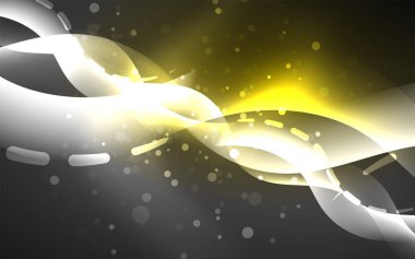 Neon soyut arka plan. Arka plan dekorasyonu. Trendy grafik tasarım.