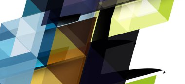 Soyut üçgen desen, renkli zemin. Sunum şablonu. Modern dokulu şekil. Trendy modern tarzı