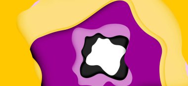 Soyut Web tasarımı için soyut dalgalar kesti. Renk geometrik deseni. Vektör soyut geometrik dinamik desen çerçevesi