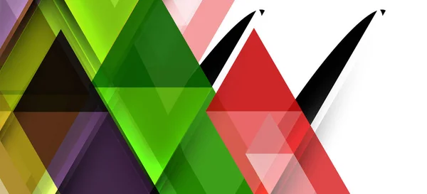 Absztrakt háromszög minta, színes hátteret. Bemutatósablon. Modern szerkezetű alak. Divatos modern stílus — Stock Vector