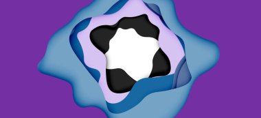 Soyut Web tasarımı için soyut dalgalar kesti. Renk geometrik deseni. Vektör soyut geometrik dinamik desen çerçevesi
