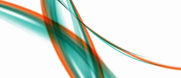 Μοντέρνα αφηρημένο κυματοειδές μοτίβο θόλωσης, πολύχρωμες γραμμές σε λευκό φόντο για το σχεδιασμό ταπετσαρία. Πολύχρωμο διάνυσμα υποβάθρου. Δημιουργικό διανυσματικό στοιχείο. — Διανυσματικό Αρχείο