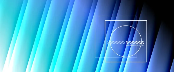 Fondo de gradiente fluido arco iris con líneas abstractas. Patrón de fondo geométrico colorido. Ilustración de vectores para fondos de pantalla, Banner, Fondo, Tarjeta, Ilustración de libros, landing page — Archivo Imágenes Vectoriales