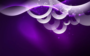 Neon soyut arka plan. Arka plan dekorasyonu. Trendy grafik tasarım.