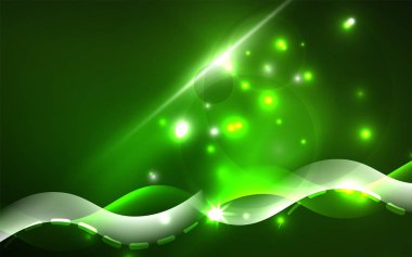 Neon soyut arka plan. Arka plan dekorasyonu. Trendy grafik tasarım.