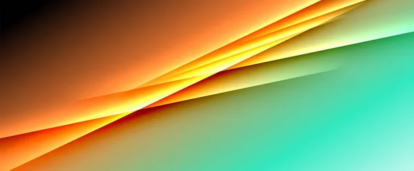 Fundo gradiente de fluido arco-íris com linhas abstratas. Padrão de fundo geométrico colorido. Ilustração vetorial para papel de parede, bandeira, fundo, cartão, ilustração do livro, landing page — Vetor de Stock