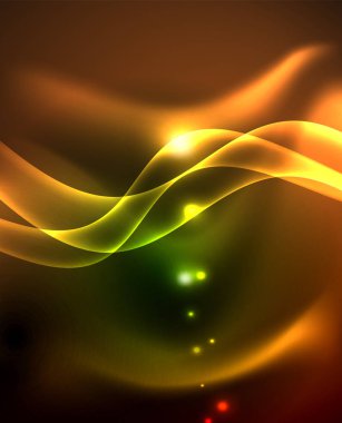 Parlayan parlak ışık soyut arka plan