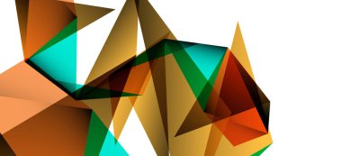 Işık arka planda trendy tarzında üçgen geometrik arka plan. Retro vektör illüstrasyon. Renkli parlak. Trendy modern tarzı. Vektör iş illüstrasyon.