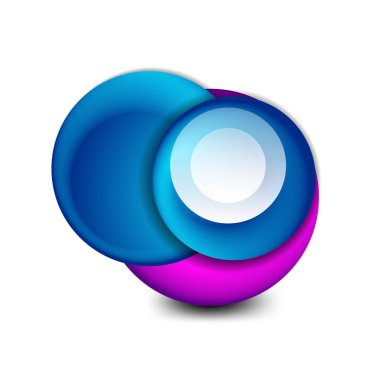 Vektör girdap dairesi pankartı, 3 boyutlu soyut küre veya yuvarlak şekil simgesi veya arkaplan şablonları. Duvar Kağıdı, Sancak, Arkaplan, Kart, Kitap İllüstrasyonu, İniş Sayfası