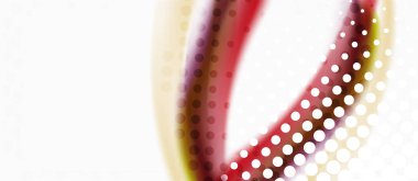 Işık zeminüzerinde Çizgi dalga sanat illüstrasyon. Vektör soyut tasarım afiş şablonu. İş şablonu