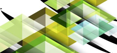 Beyaz arka planda çağdaş tarzda renkli tekrarlayan üçgenler modern geometrik. Soyut geometrik şekil. Modern şık doku