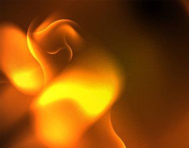 Parlak neon geometrik dalgalar şablonu