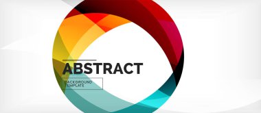 Renkli dalga hatları soyut arka plan, iş veya techno sunumu için renk çizgisi