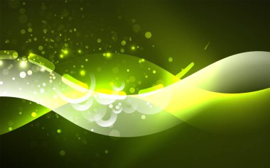 Neon soyut arka plan. Arka plan dekorasyonu. Trendy grafik tasarım.