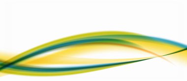 Trendy soyut dalga bulanıklık deseni, duvar kağıdı tasarımı için beyaz arka plan üzerinde çok renkli çizgiler. Renkli arka plan vektörü. Yaratıcı vektör elemanı.