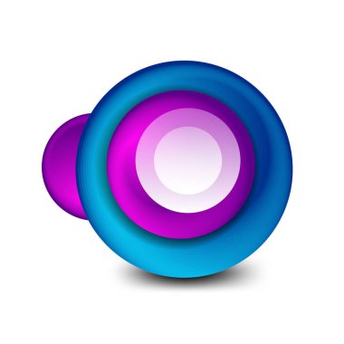 Vektör girdap dairesi pankartı, 3 boyutlu soyut küre veya yuvarlak şekil simgesi veya arkaplan şablonları. Duvar Kağıdı, Sancak, Arkaplan, Kart, Kitap İllüstrasyonu, İniş Sayfası