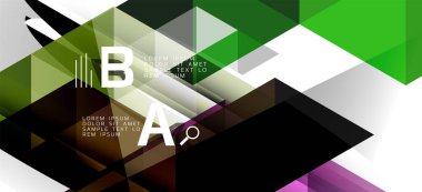 Modern mozaik üçgen şablon arka plan, herhangi bir amaçla büyük tasarım. Soyut geometrik grafik tasarım üçgen deseni. Geometrik çizgi deseni.