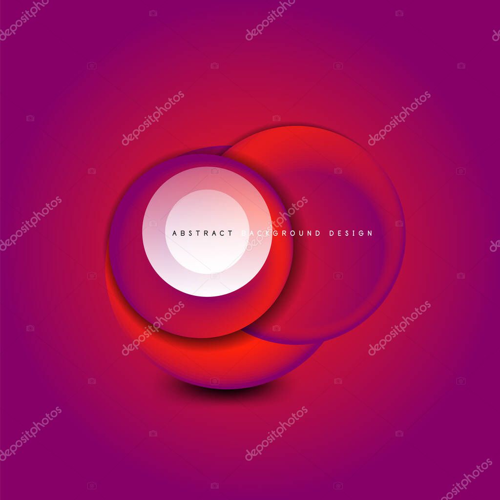 Vector Swirl Circle Banner 3d Style Abstract Sphere Or Round Shape Icon Or Background Templates Vector Illustration For Wallpaper Banner Background Card Book Illustration Landing Page Premium Vector In Adobe Illustrator