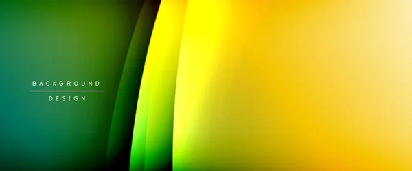 Bølge flytende stiler med skygger og lys på gradient bakgrunn. Trendy enkel flytende fargegradient abstrakt bakgrunn med dynamisk rett skyggelinjeeffekt – stockvektor