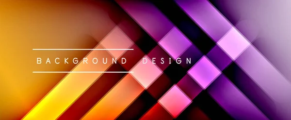 Dynamisk trendig flytande färg gradient abstrakt bakgrund med flödande våglinjer. Vektor Illustration — Stock vektor
