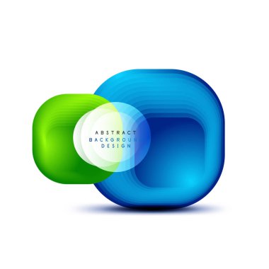 3D pürüzsüz karıştırma efektli kare geometrik bayraklar. Dijital teknoloji moda simge tasarımı. Duvar Kağıdı, Sancak, Arkaplan, Kart, Kitap İllüstrasyonu, İniş Sayfası