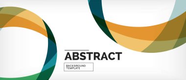 Doğrusal dalga Web şablonu. Vektör illüstrasyon parlak tasarım. Dekoratif baskı. Dekoratif zemin vektörü. Vektör iş illüstrasyon