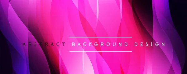 Dynamic trendy simple fluid color gradient abstract background with line effects. Vector Illustration For Wallpaper, Banner, Background, Card, Book Illustration, landing page — ストックベクタ