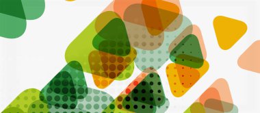 Vektör üçgen geometrik soyut kompozisyon arka plan. Retro vektör illüstrasyon. Süs illüstrasyon