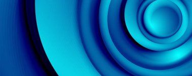 Vektör 3d tarzı soyut girdap daireleri, modern tekno dijital moda soyut arka plan. Duvar Kağıdı, Sancak, Arkaplan, Kart, Kitap İllüstrasyonu, İniş Sayfası