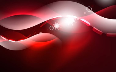 Neon soyut arka plan. Arka plan dekorasyonu. Trendy grafik tasarım.