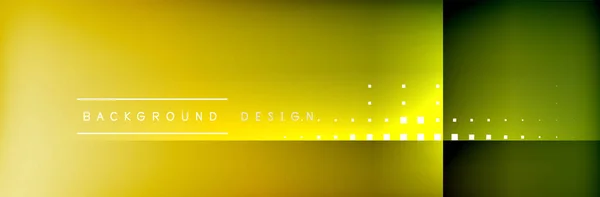 Abstract achtergrond - vierkanten en lijnen compositie gemaakt met lichten en schaduwen. Digitaal sjabloon voor technologie of bedrijf — Stockvector