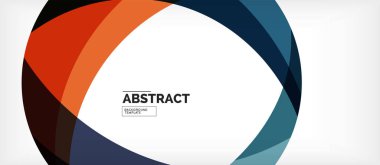 Renkli dalga hatları soyut arka plan, iş veya techno sunumu için renk çizgisi