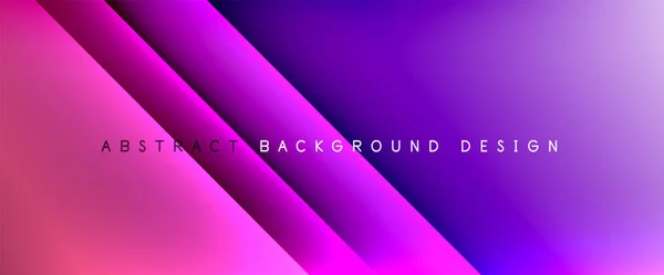 Trendy simple fluid color gradient abstract background with dynamic straight shadow line effect. Vector Illustration For Wallpaper, Banner, Background, Card, Book Illustration, landing page — Stock Vector
