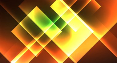 Işık arka plan hipster tarzıNeon geometrik soyut arka plan. Uzay retro tasarım. Renk geometrik desen. Kare şekil soyut arka plan.