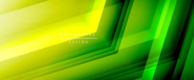 Ok çizgileri, gölgeli dijital şablon ve gradyan arka planda ışıklar. Dinamik düz çizgiler etkisi ile basit akışkan renk gradyan soyut arkaplan