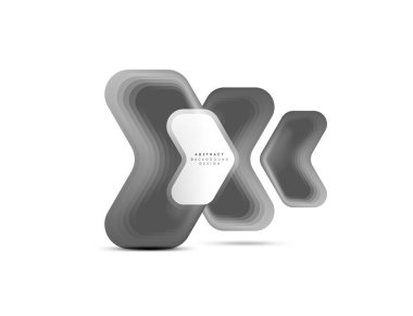 Vektör ok geometrik afişi harmanlanmış renk şekilleri efektleriyle oluşturuldu. Moda basit düğme, simge ya da ticari markalaşma şablonu, minimal stil. Duvar kağıdı, afiş, arkaplan