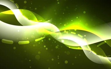 Neon soyut arka plan. Arka plan dekorasyonu. Trendy grafik tasarım.