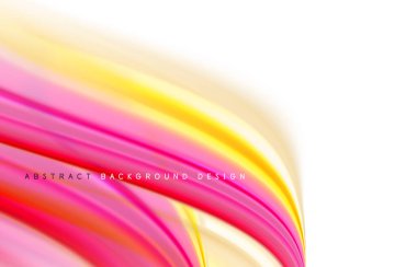 Soyut arkaplan - akışkan renk gradyan dalgaları, dinamik hareket çizgisi etkisi. Duvar Kağıdı, Sancak, Arkaplan, Kart, Kitap İllüstrasyonu, İniş Sayfası