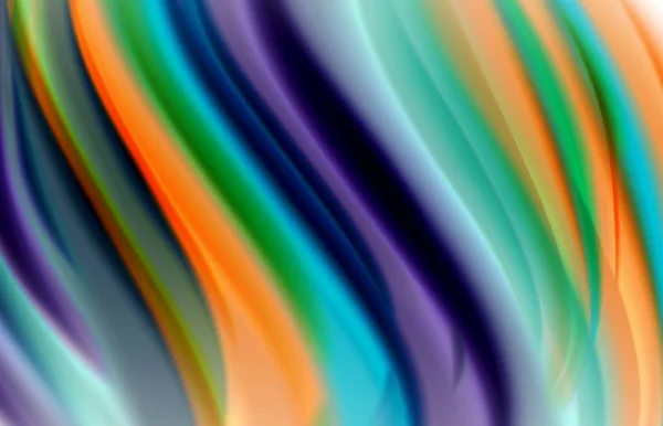 Abstrakt bakgrund - flytande färg lutning vågor, med dynamisk rörelse linje effekt. Vektor Illustration för Bakgrund, Banner, Bakgrund, Kort, Bokillustration, landningssida — Stock vektor