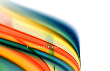 Soyut arkaplan - akışkan renk gradyan dalgaları, dinamik hareket çizgisi etkisi. Duvar Kağıdı, Sancak, Arkaplan, Kart, Kitap İllüstrasyonu, İniş Sayfası