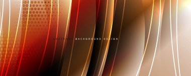 Parlayan cam soyut dalga arkaplanı. Dinamik hareket çizgisi etkisi. Duvar Kağıdı, Sancak, Arkaplan, Kart, Kitap İllüstrasyonu, İniş Sayfası