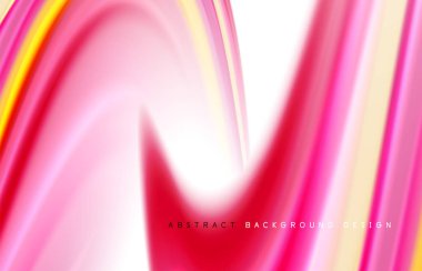 Soyut arkaplan - akışkan renk gradyan dalgaları, dinamik hareket çizgisi etkisi. Duvar Kağıdı, Sancak, Arkaplan, Kart, Kitap İllüstrasyonu, İniş Sayfası