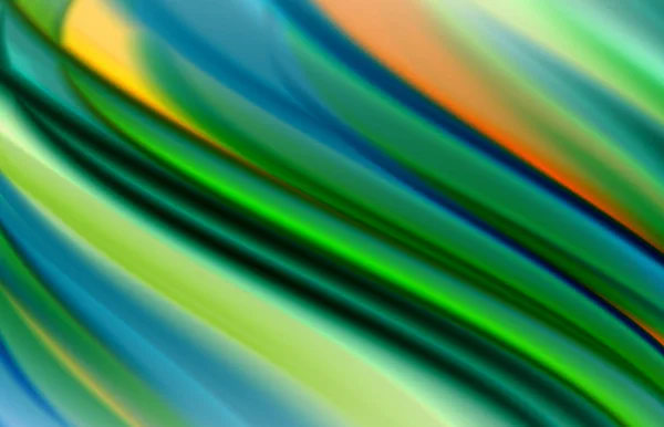 Fundo abstrato - ondas de gradiente de cor fluida, com efeito de linha de movimento dinâmico. Ilustração vetorial para papel de parede, bandeira, fundo, cartão, ilustração do livro, landing page —  Vetores de Stock