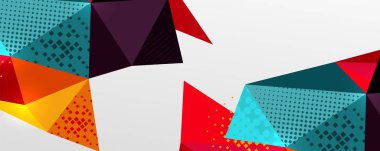 Soyut arkaplan - modaya uygun düşük poli üçgeni çokgen deseni şekillendirir. Duvar Kağıdı, Sancak, Arkaplan, Kart, Kitap İllüstrasyonu, İniş Sayfası