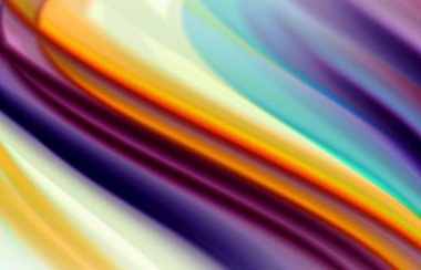 Soyut arkaplan - akışkan renk gradyan dalgaları, dinamik hareket çizgisi etkisi. Duvar Kağıdı, Sancak, Arkaplan, Kart, Kitap İllüstrasyonu, İniş Sayfası