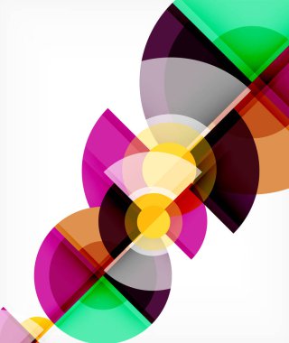 Soyut arkaplan, daire ve üçgen dizaynı üst üste binen şekiller. Geometrik modaya uygun şablon. Duvar Kağıdı, Sancak, Arkaplan, Kart, Kitap İllüstrasyonu, İniş Sayfası