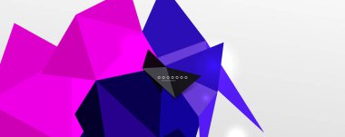 Soyut arkaplan - modaya uygun düşük poli üçgeni çokgen deseni şekillendirir. Duvar Kağıdı, Sancak, Arkaplan, Kart, Kitap İllüstrasyonu, İniş Sayfası