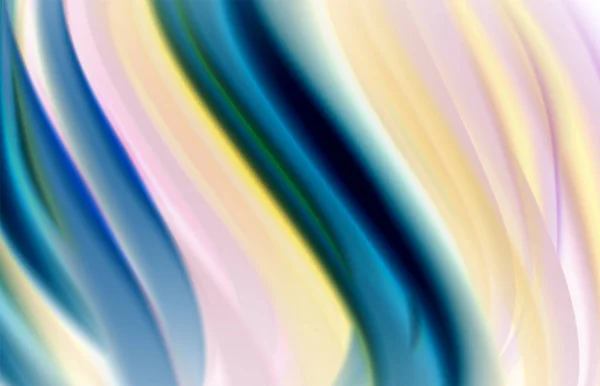 Fondo abstracto - ondas de gradiente de color fluido, con efecto de línea de movimiento dinámico. Ilustración de vectores para fondos de pantalla, Banner, Fondo, Tarjeta, Ilustración de libros, landing page — Vector de stock